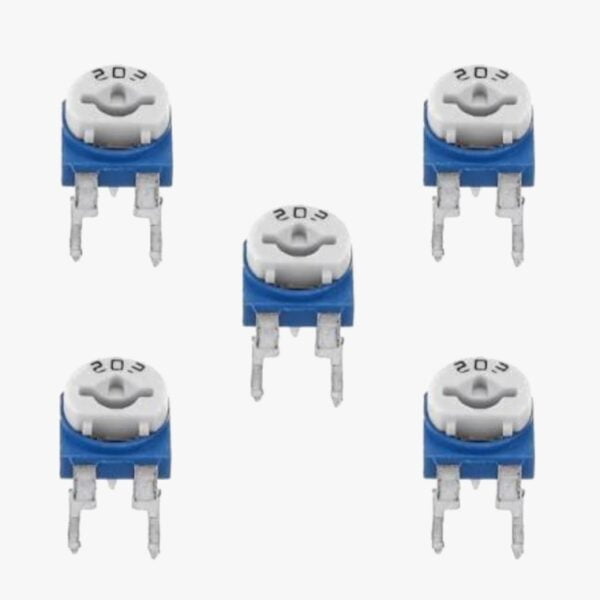 20K Ohm Preset Potentiometer - 1 Pcs - Image 3