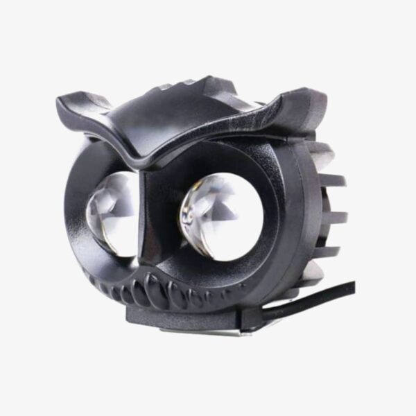 Owl Shape White-Yellow Bar LED Fog Light Projector – Bar Light for Cars, Bikes & Scooty - Image 2