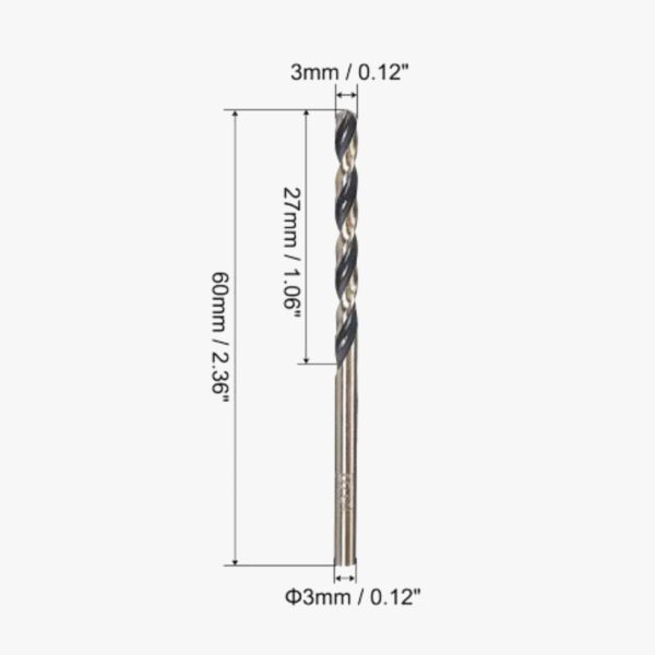 3MM Drill Bit For PCB-DIY Related Projects - 1 Pcs - Image 3
