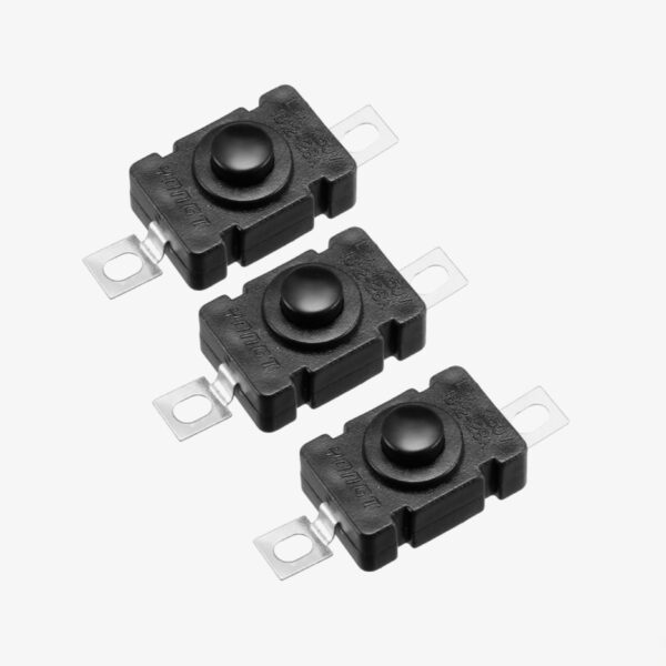 Black Tic-Tac 250v-1.5A On / Off Self Locking Switch - Image 3