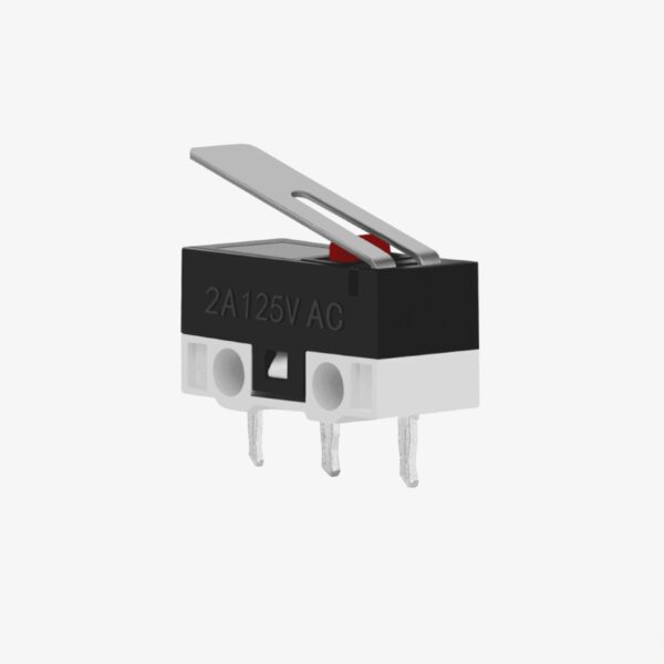 1A-3 Pin Micro Limit Switch-Black/White