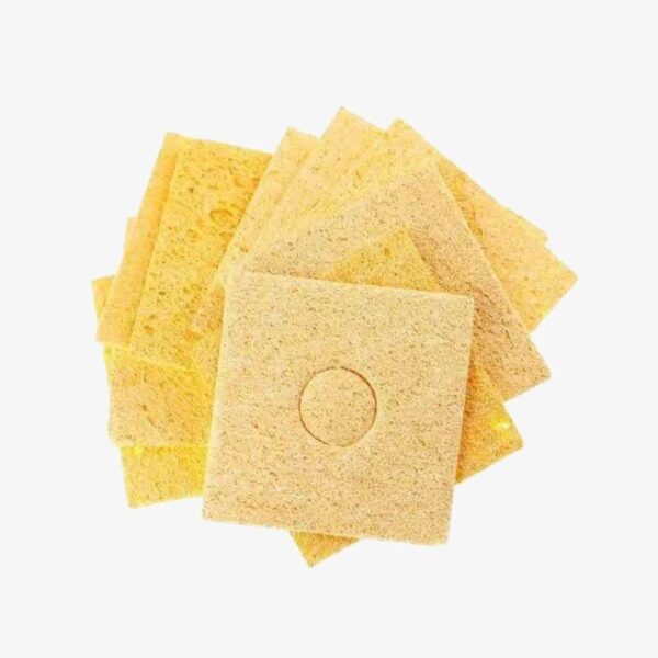 Yellow Square Sponge Soldering Iron Tip Cleaning - 1 Pcs - Image 3