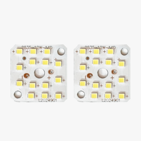 12 Watt MCPCB Cool White For Led Bulb - 2 Pcs Pack - Image 2