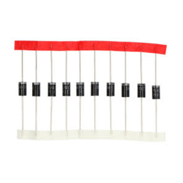 1N5408 1000V 3A Rectifier Diode - 5 Pcs Pack - Image 3
