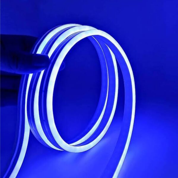 1 Meter 12V DC Blue Neon LED Strip Light Roll – Waterproof, Flexible & Cuttable - Image 3