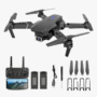E88 Max Drone – Foldable Dual Camera Quadcopter with Remote, Case & Extra Battery