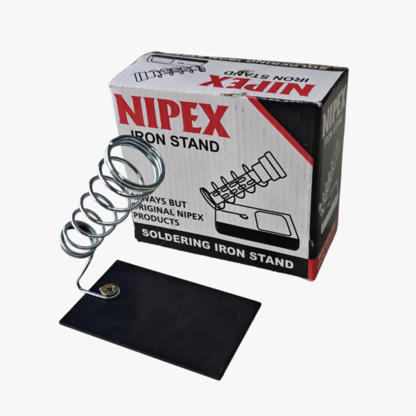 Heavy-Duty Soldering Iron Stand – Reinforced Spring Holder
