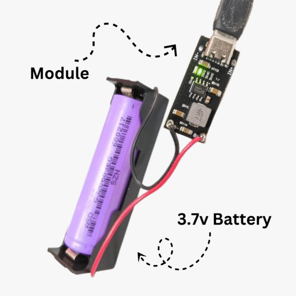 Type-C 3A Lithium Battery Charging Board – IP2312 | Fast Charge CC/CV Module - Image 3