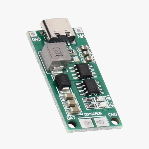 Type-C 3S 18650 Lithium Battery Charging Board – Step-Up Boost Module (12V, 2A)