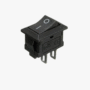 Black SPST Rocker Switch – 2-Pin ON/OFF SPST | Compact & Durable