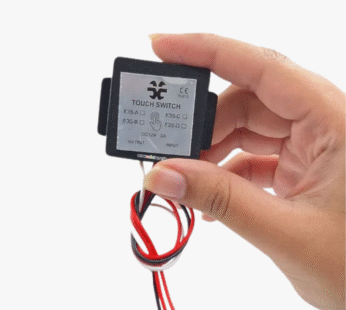 12V 3A Touch Sensor Switch for Mirror Light | Smart Dual LED Control with Dimming