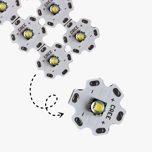 Cree XLamp XP-E2 Series 3W LED Chip on 20mm Aluminum PCB – White Light - Image 4