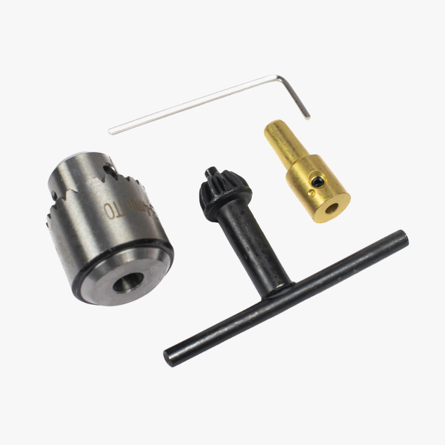 Drill Chuck 0.3–4MM Full Drill Set for RS-555 Motor