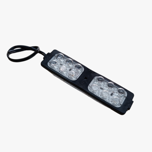 12V DC 5-in-1 Red-Blue Flashing LED Light - Emergency Type - Image 3
