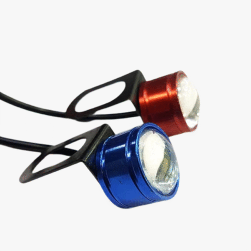 LED Flash Strobe Light – Emergency Warning Lamp for Car, Bike & Motorcycle – 1 Pair