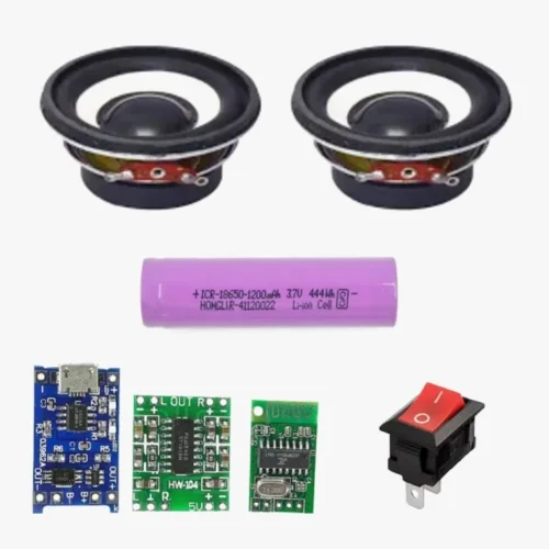 DIY Amplifier Kit – 6 in 1 Amplifier Kit For Bluetooth Speaker