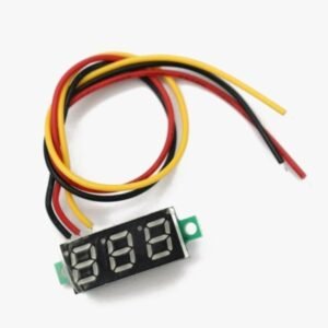 0.28-inch 0v-100v Red Display Three-Wire Mini DC Voltmeter