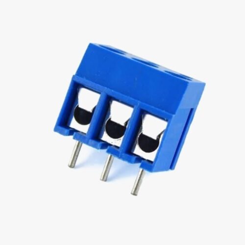 3 Pin Blue Screw Terminal Connectors – 3 Pin TBC Connector (5mm Pitch)