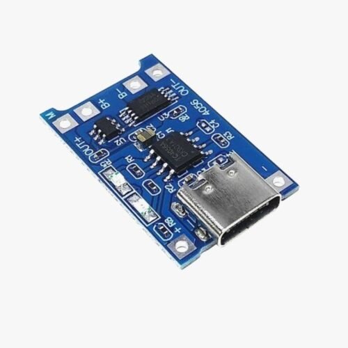 Type – C TP4056 1A Lithium Ion Battery Protection Charging Module