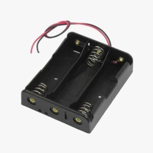 3.7v 3S - 18650 Battery In-Series Lithium Cell Holder Open Case With Wire