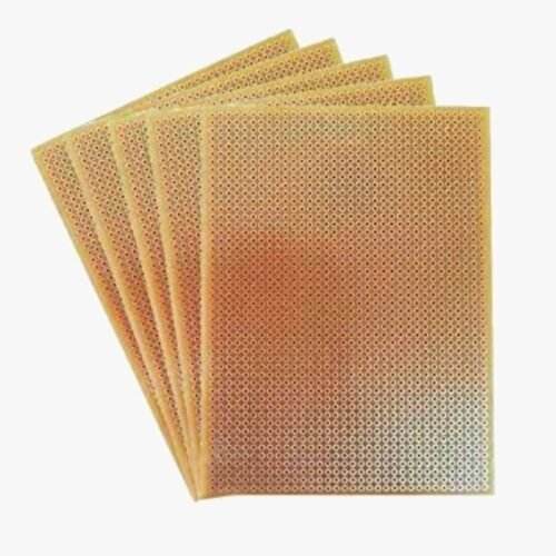 6X4 Inch Dot Board – Zero PCB – Perforated Single Sided Printed Circuit Vero Board