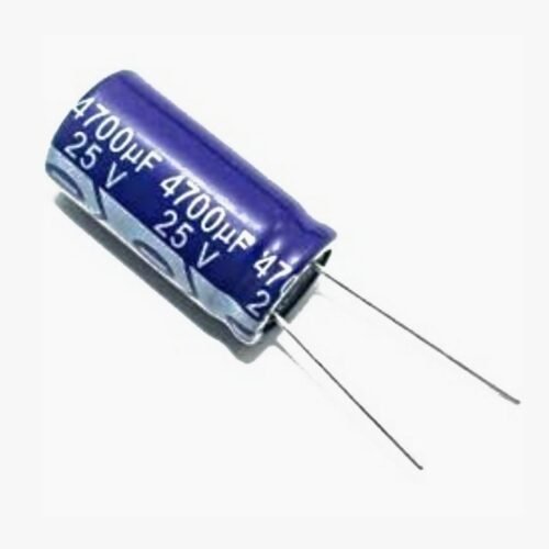 4700uF 25V Polarized Electrolytic Capacitor – 1 Pcs