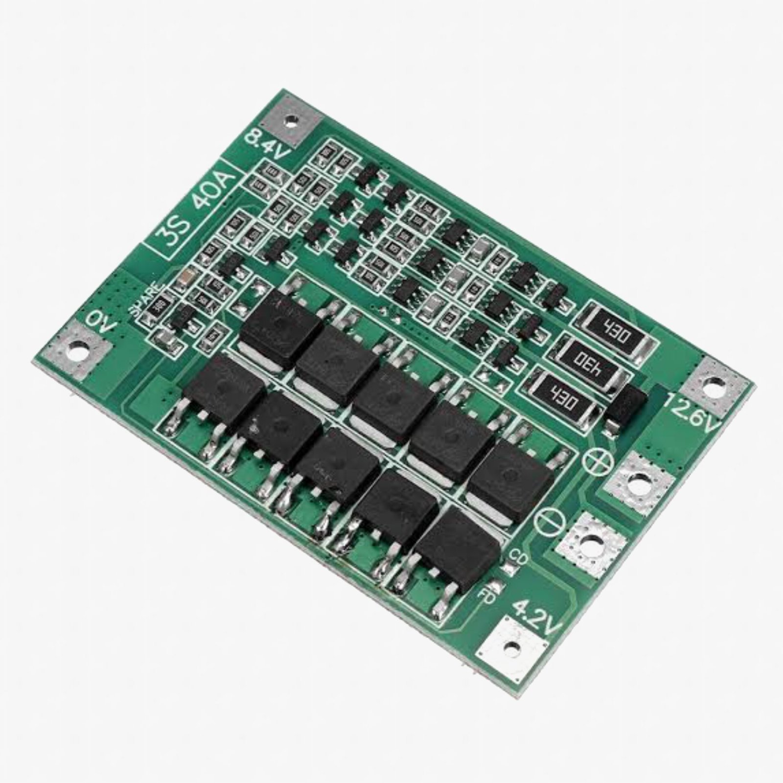 3S 40A Li-ion Lithium Battery 18650 Charger PCB BMS Protection Board - Image 4