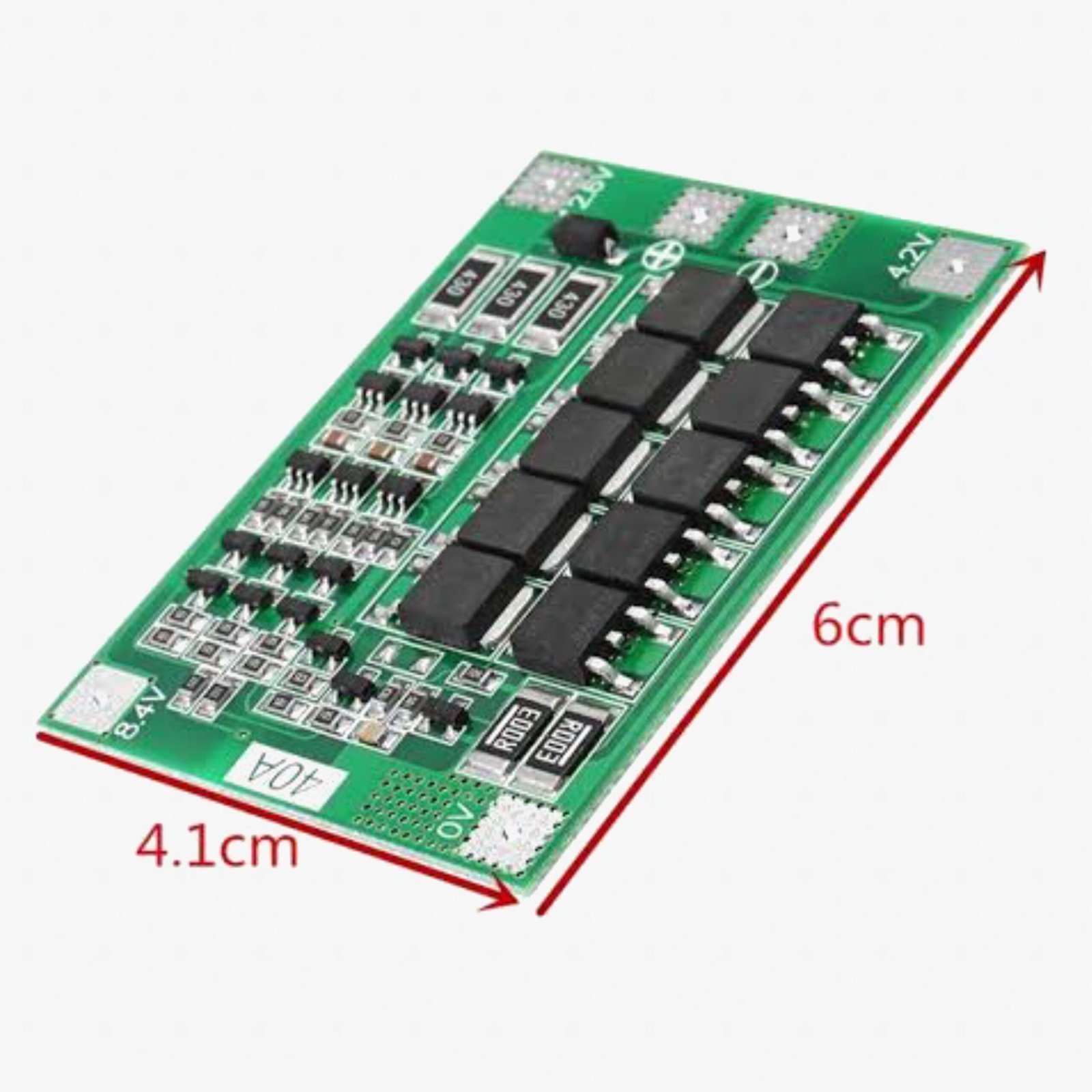 3S 40A Li-ion Lithium Battery 18650 Charger PCB BMS Protection Board - Image 3