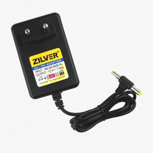 12V 1A DC Power Adapter Double Pin – High Quality