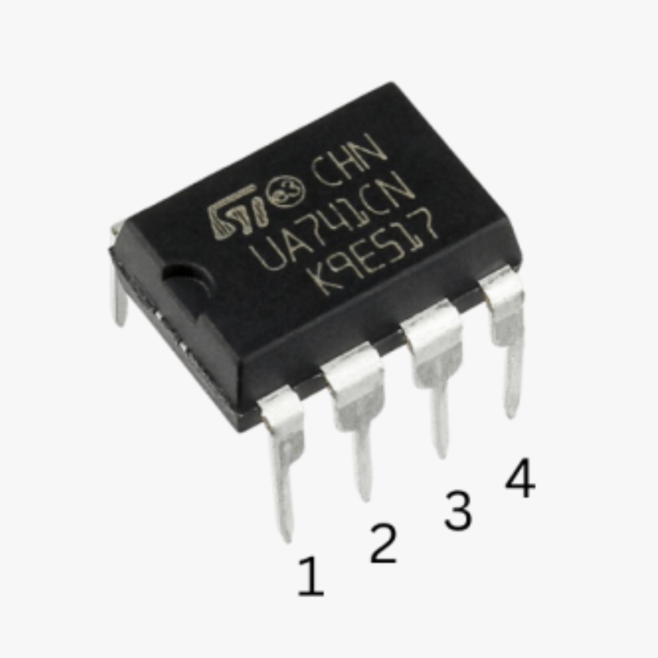 LM741 Op-Amp (Operational Amplifier) IC - 2 Pcs Pack - Image 4