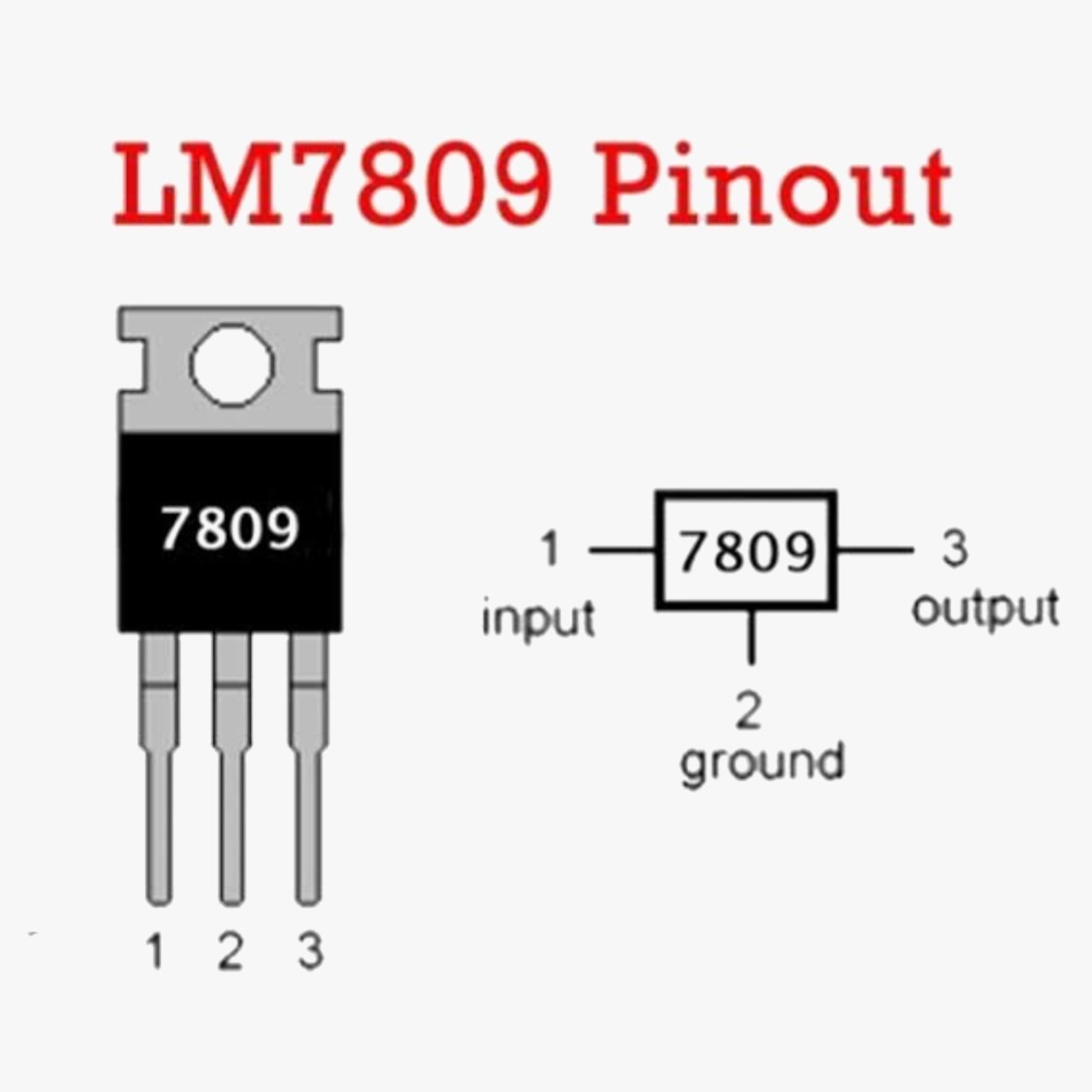 LM7809 IC-9V Positive Voltage Regulator IC - 1 Pcs - Image 4