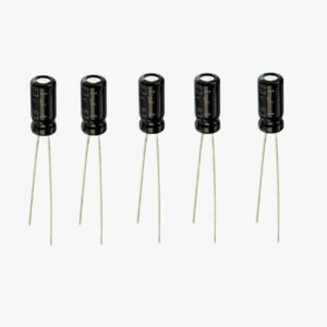 1 uF, 63V Polarized Electrolytic Capacitor - 5 Pcs Pack