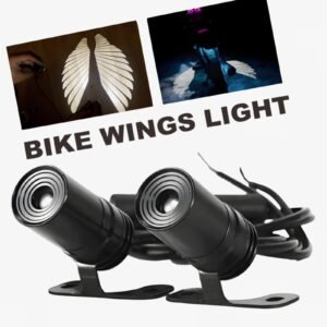 Angel Wing LED Lamp Lights For All Bikes & Cars Road Refit White - 1 Pair