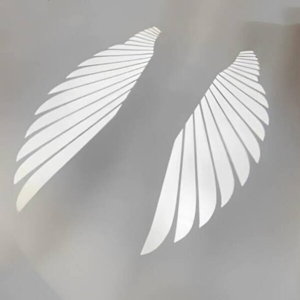 Angel Wing LED Lamp Lights For All Bikes & Cars Road Refit White - 1 Pair - Image 6
