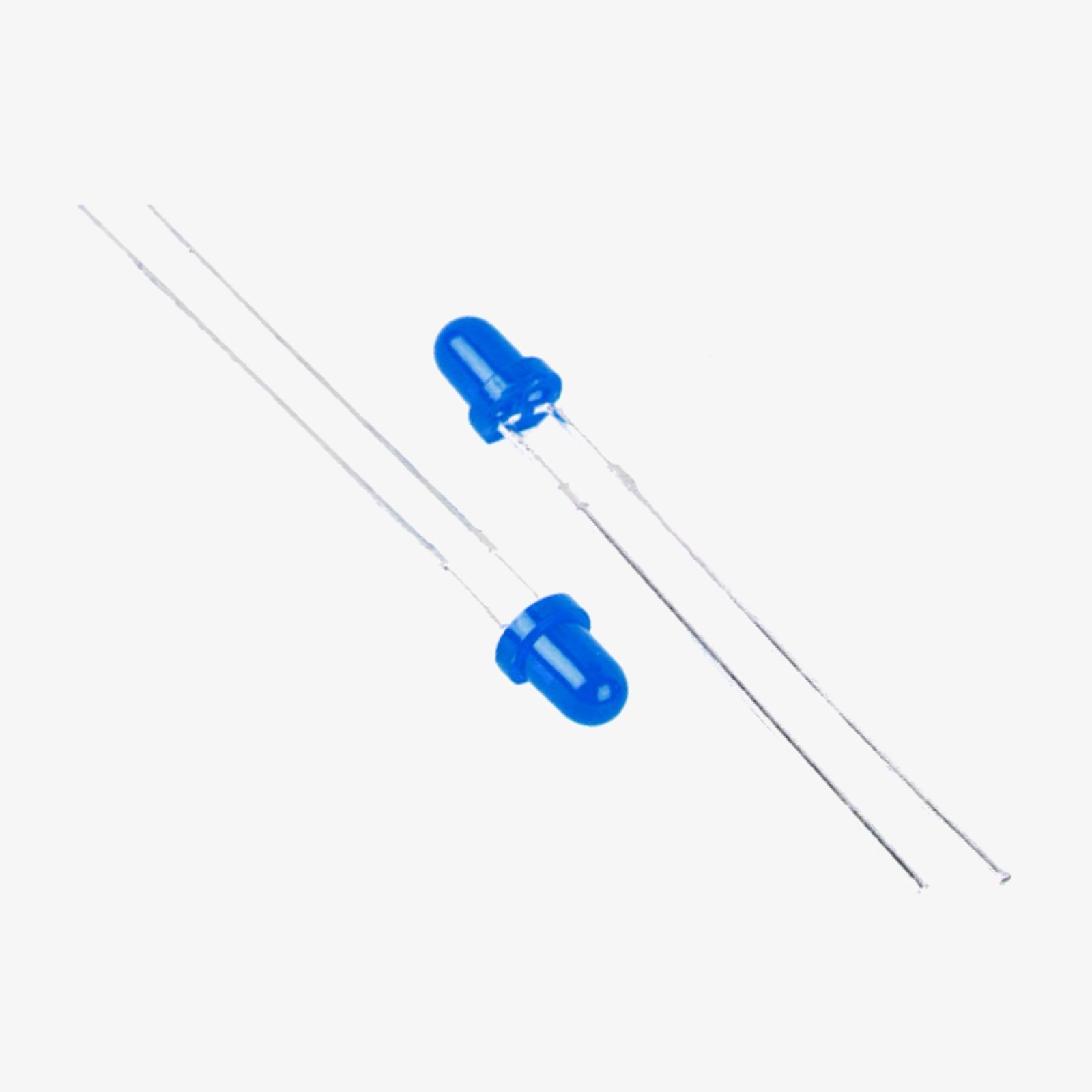 3mm Diffused Blue LED - 10 Pcs Pack - Image 3