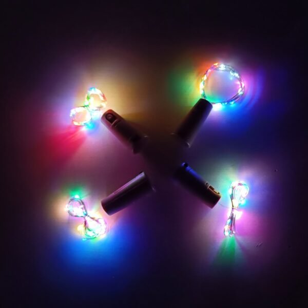 Bottle Cork Copper Wire Battery Operated 20 Led Fairy Light- 1 Pcs - Image 5