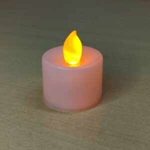 Flameless & Smokeless Battery Opreated Tea Light Candles - 1Pcs