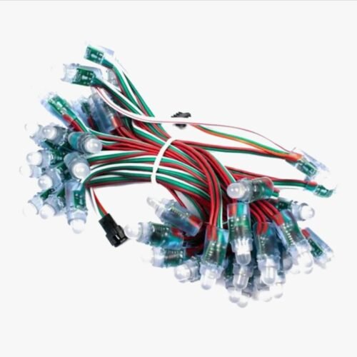 WS2811 Waterproof RGB Multicolor Neopixel LED Strip Lights (6-Inch Spacing)