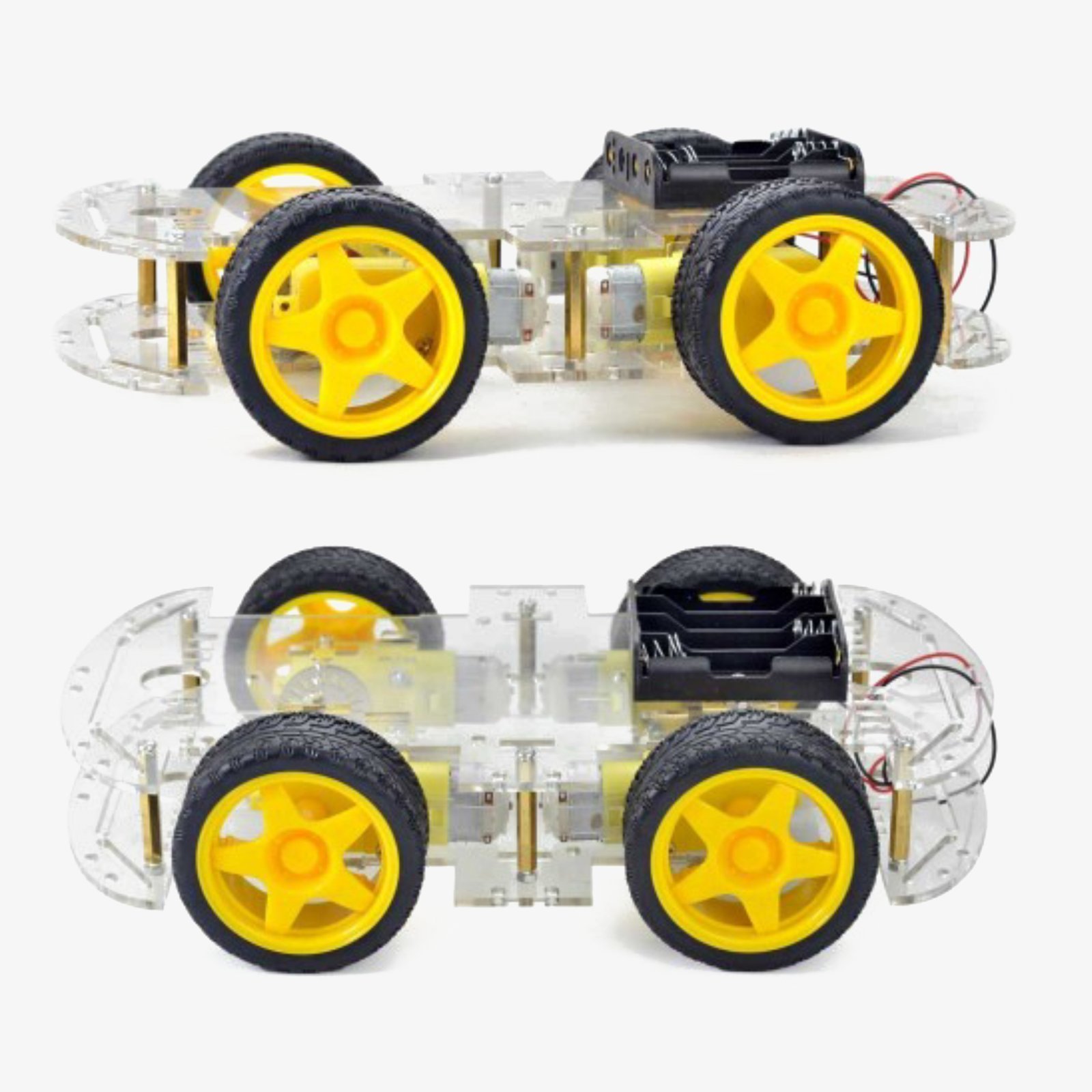4WD Four Wheel Drive Kit - Smart Robot Car Chassis - Image 4