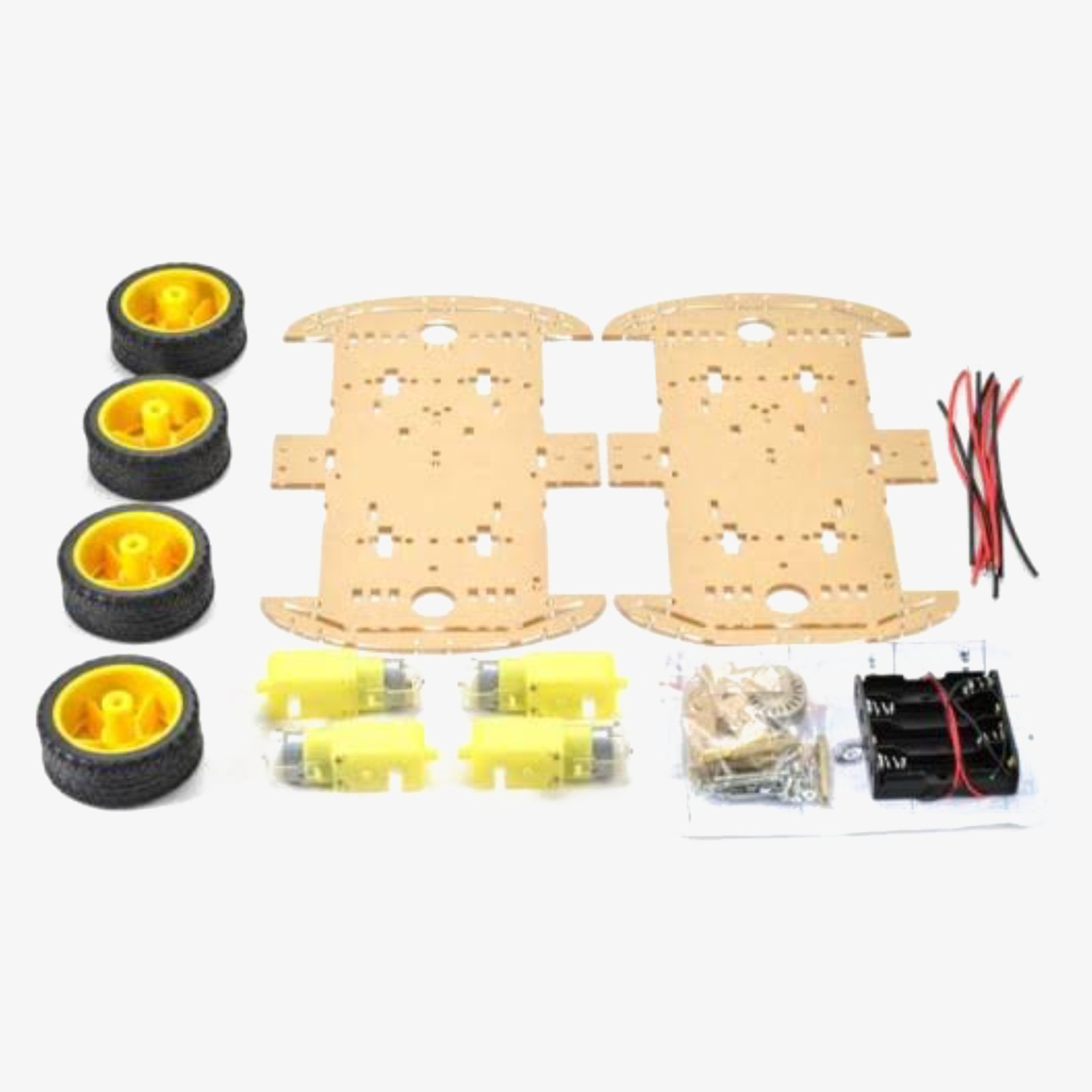 4WD Four Wheel Drive Kit - Smart Robot Car Chassis - Image 2