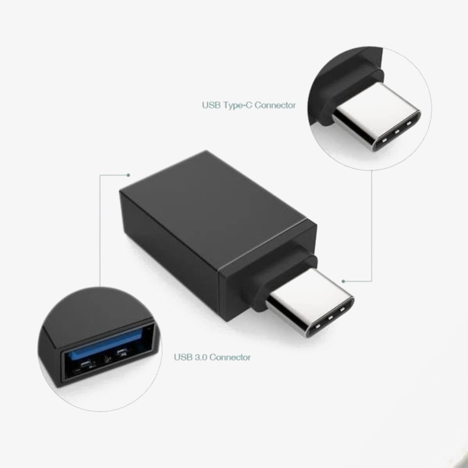 Type-C OTG USB Adapter - 1 Pcs - Image 3