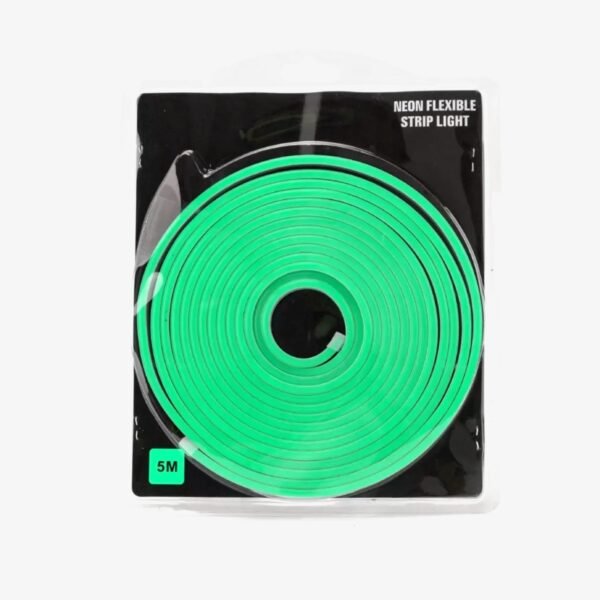 1 Meter-12V DC Green Neon LED Strip Light Roll – Waterproof, Flexible & Cuttable - Image 2