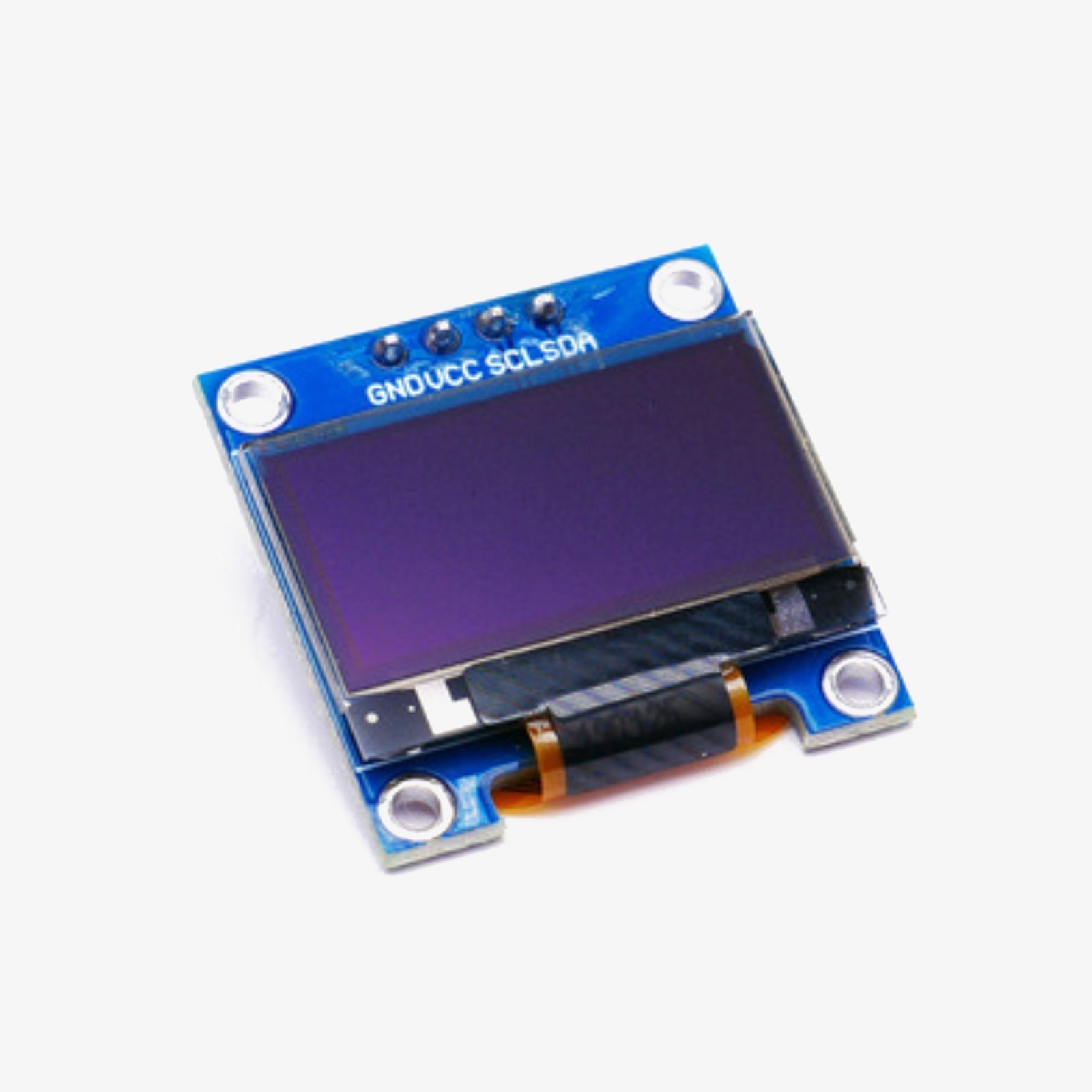 0.96 Inch I2C/IIC 4-Pin OLED Display Module (Blue) - Image 4