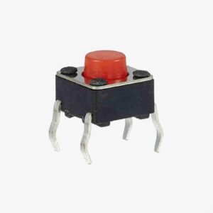 6x6x5mm 4Legs Mini Tactile Push Button Switch - 5 Pcs Pack