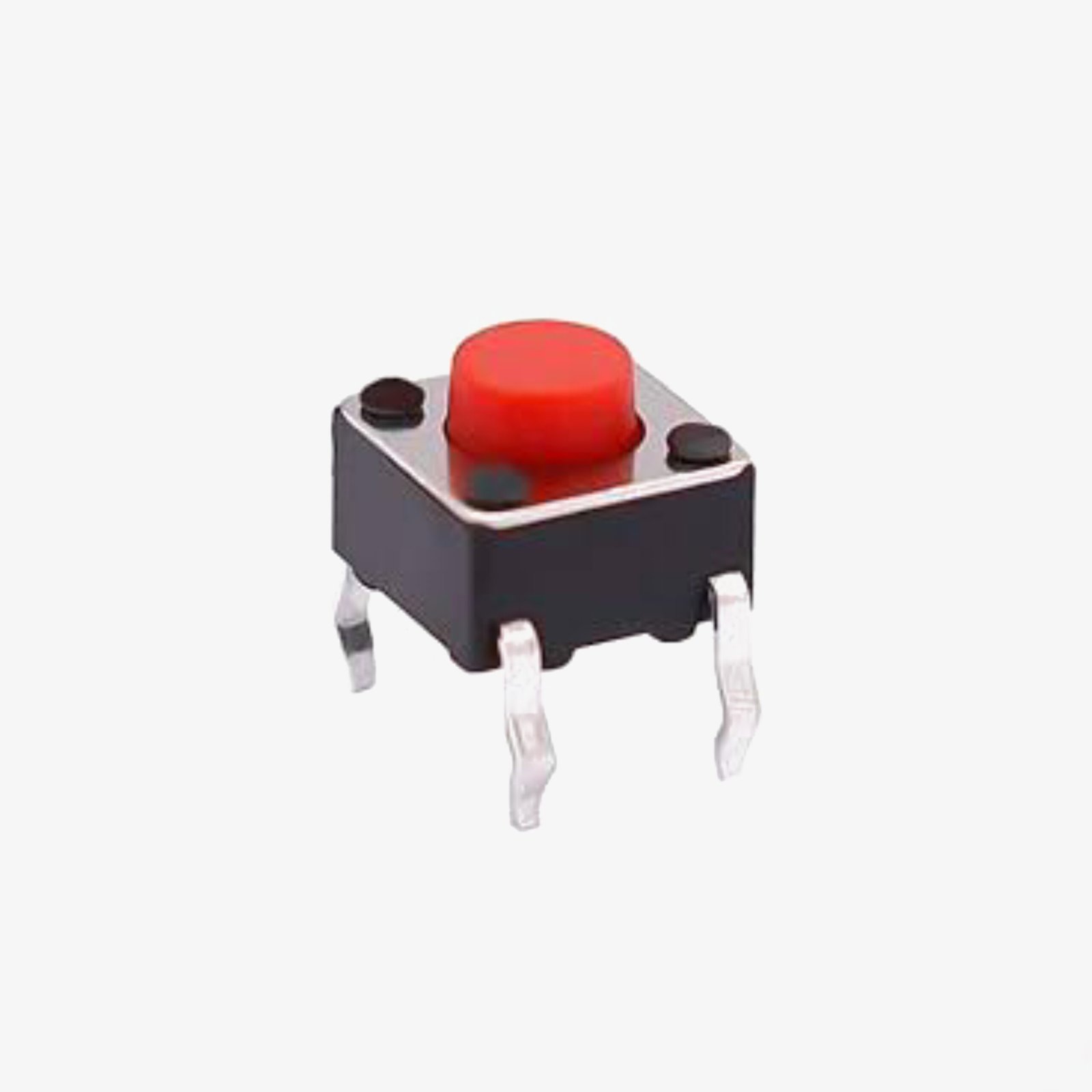 6x6x5mm 4Legs Mini Tactile Push Button Switch - 5 Pcs Pack - Image 2