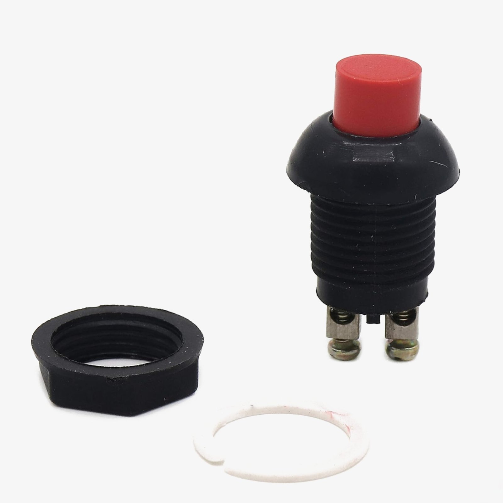 Horn Switch-Momentary Switch Only Push Type - Red (35 mm x 14 mm) - Image 4