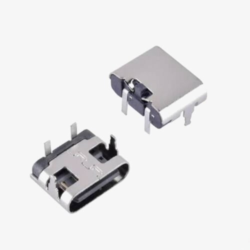 2 Pin Type C Female Port Connector – PCB Mount