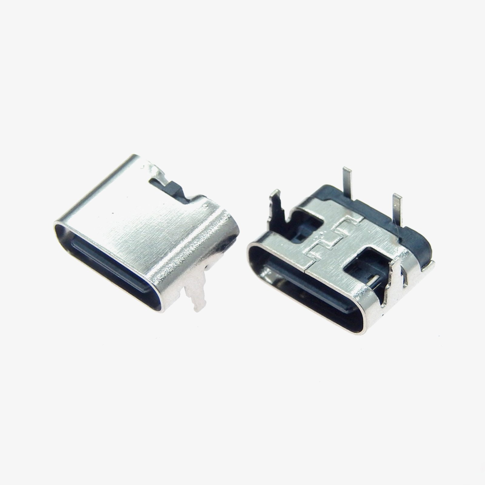 2 Pin Type C Female Port Connector – PCB Mount - Image 3