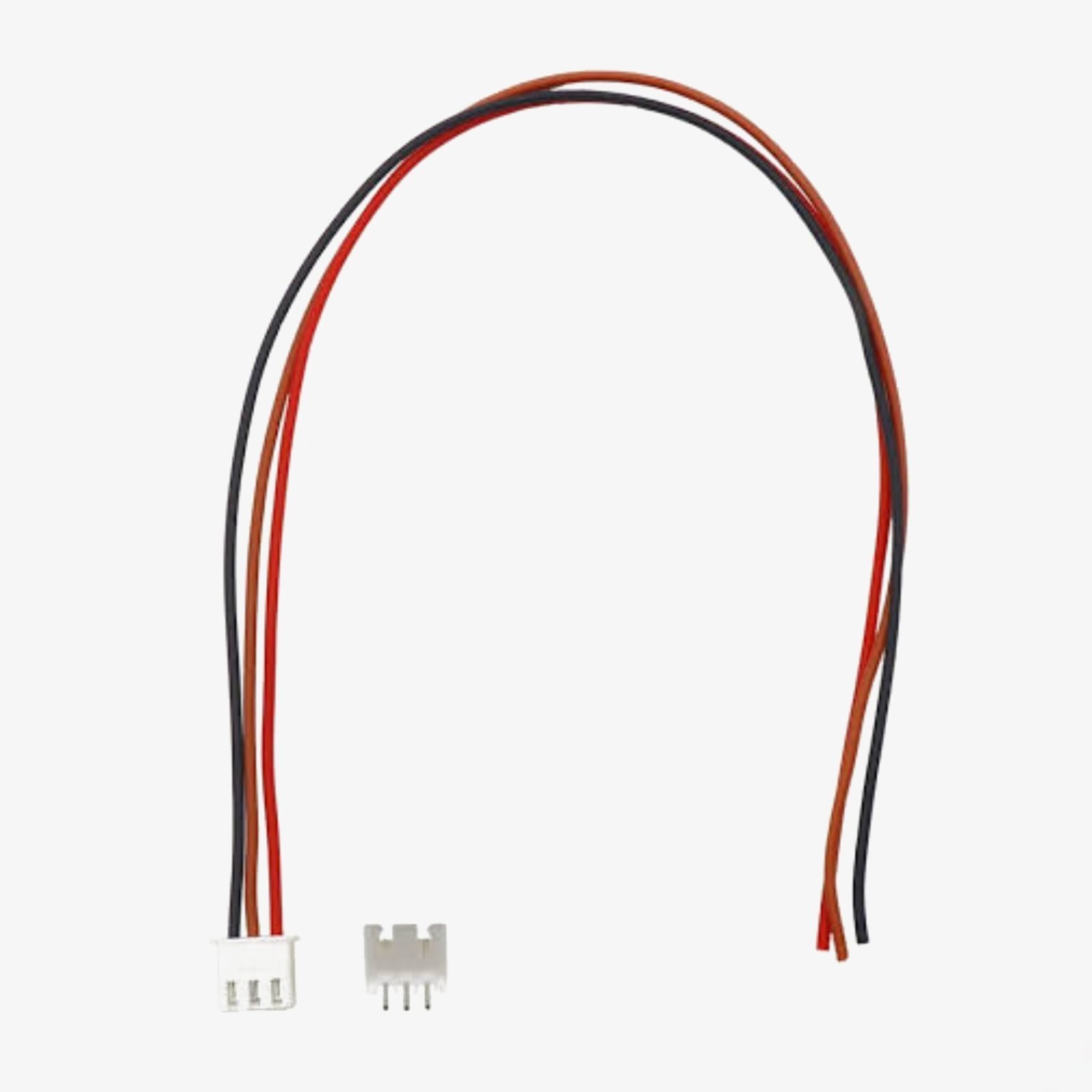 3 Pin JST XH 2.54mm Pitch Plug and Socket with Cable - Image 2