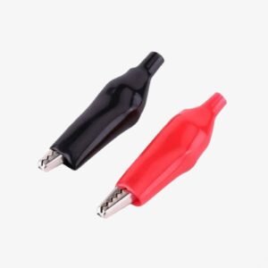 Crocodile Clip Black & Red-Pair